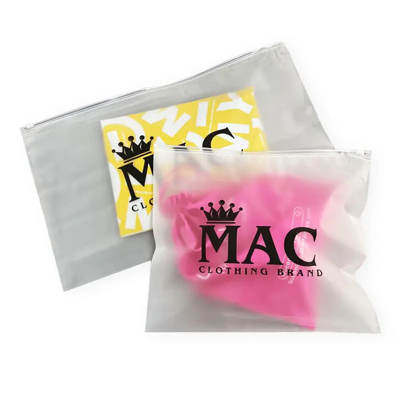 poly zip lock clothes packing bags