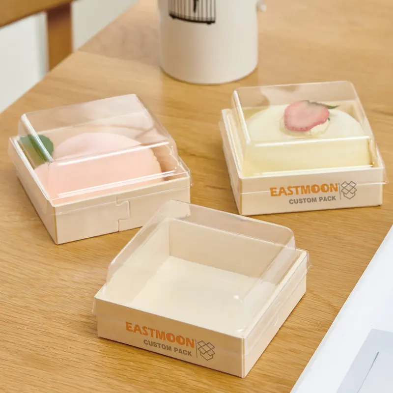 Cookie Boxes White Bakery Boxes with Window Treat Boxes Present Boxes for Roll Cakes, Desserts, Muffins, Donuts, Candies and Pastries