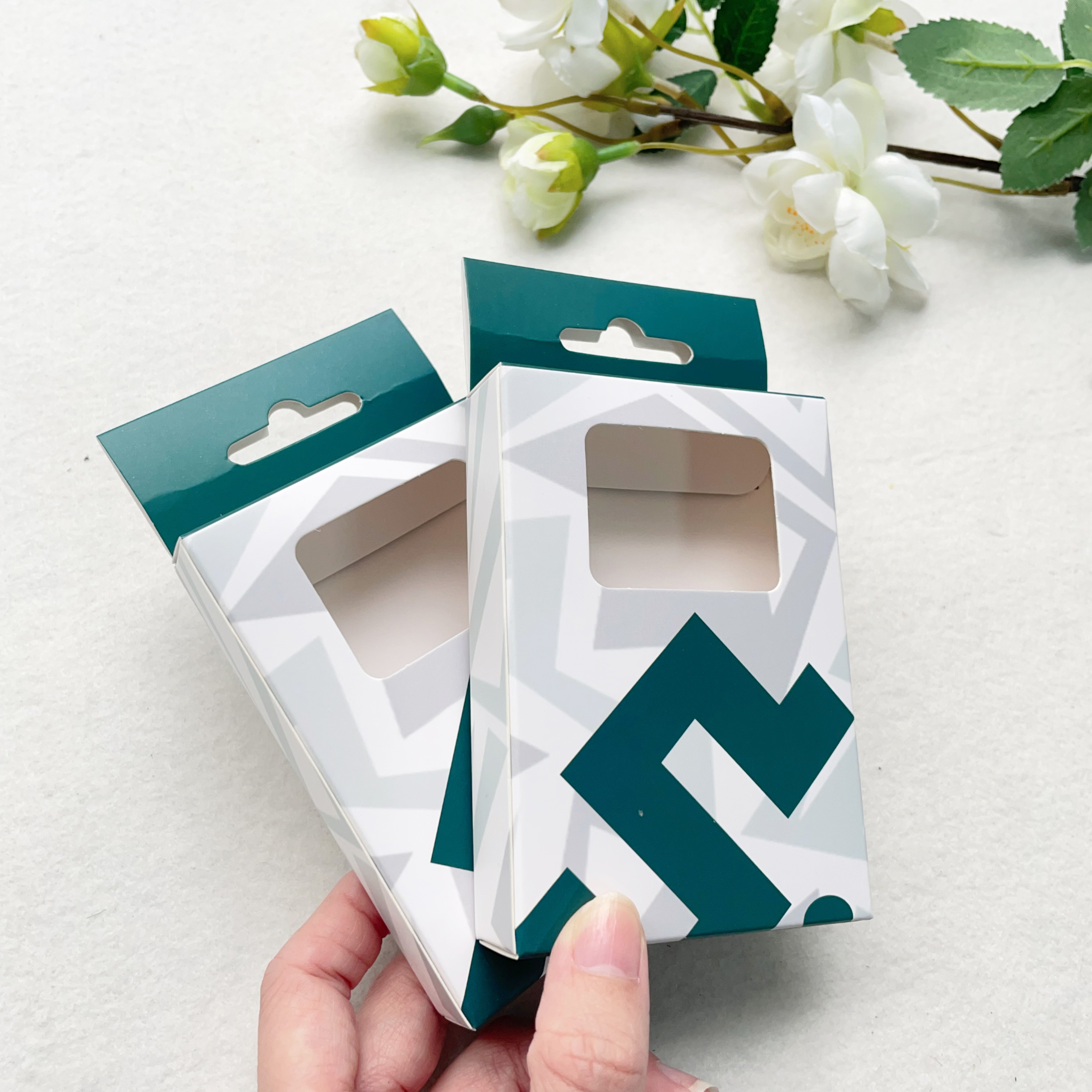 Premium box manufacturing foldable paper boxes with logo custom