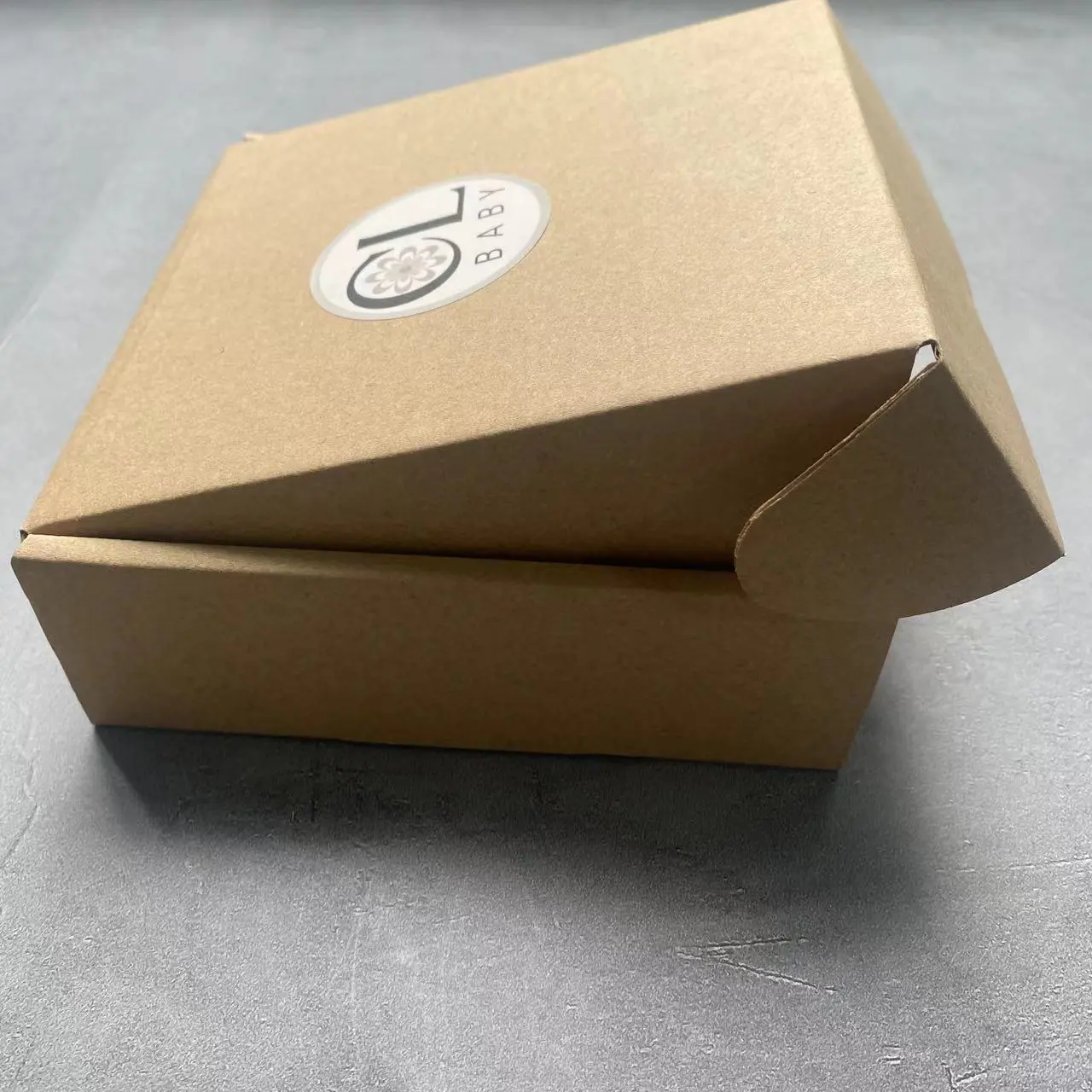 custom kraft brown corrugated paper shipping box