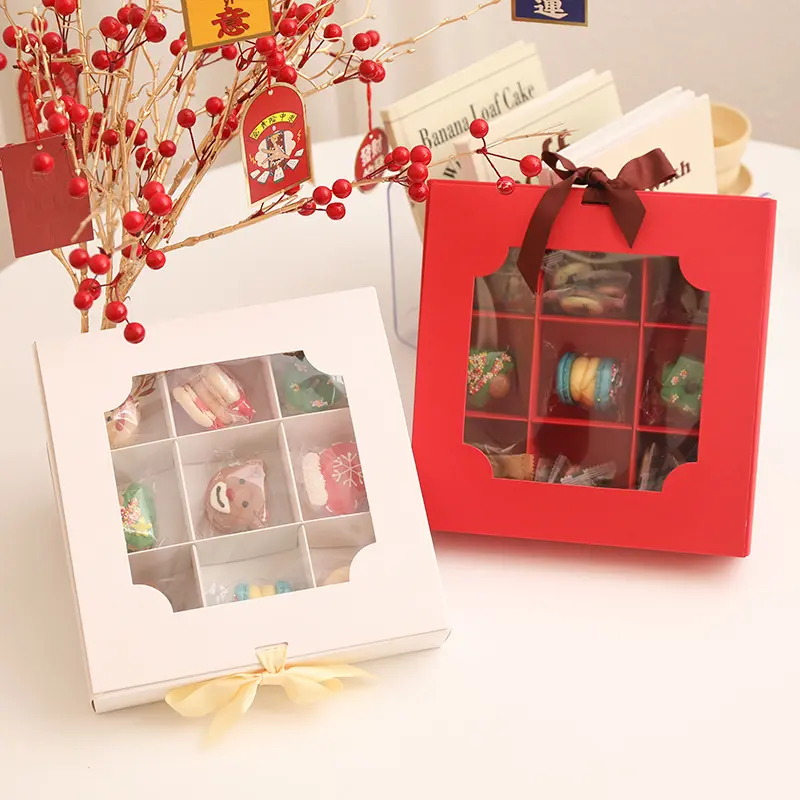 Wedding Cake Box Folding Gift Box Packaging For Desserts