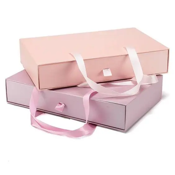 12x9x4 inches Shipping Magnetic gift Boxes Set of 20, Pink Corrugated Cardboard Shoe Box
