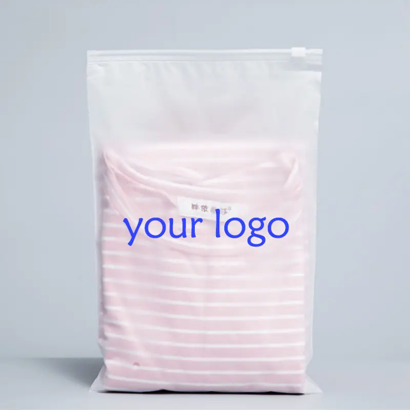 poly zip lock clothes packing bags