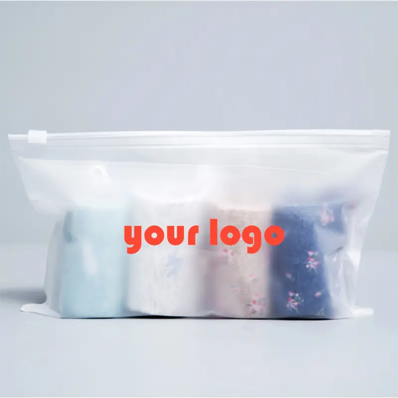 poly zip lock clothes packing bags