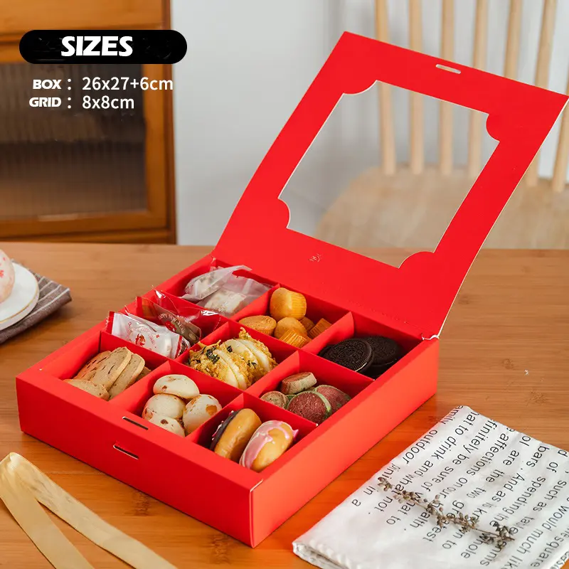 Wedding Cake Box Folding Gift Box Packaging For Desserts