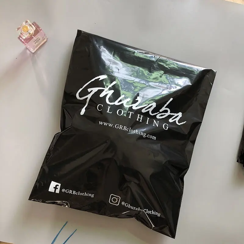 10x13inch black shipping bag plastic mailing bag for small business Featured Image