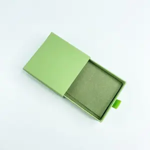 Cardboard Drawer Sliding Necklace Earring Bracelet Ring custom gift paper packaging Jewelry Box