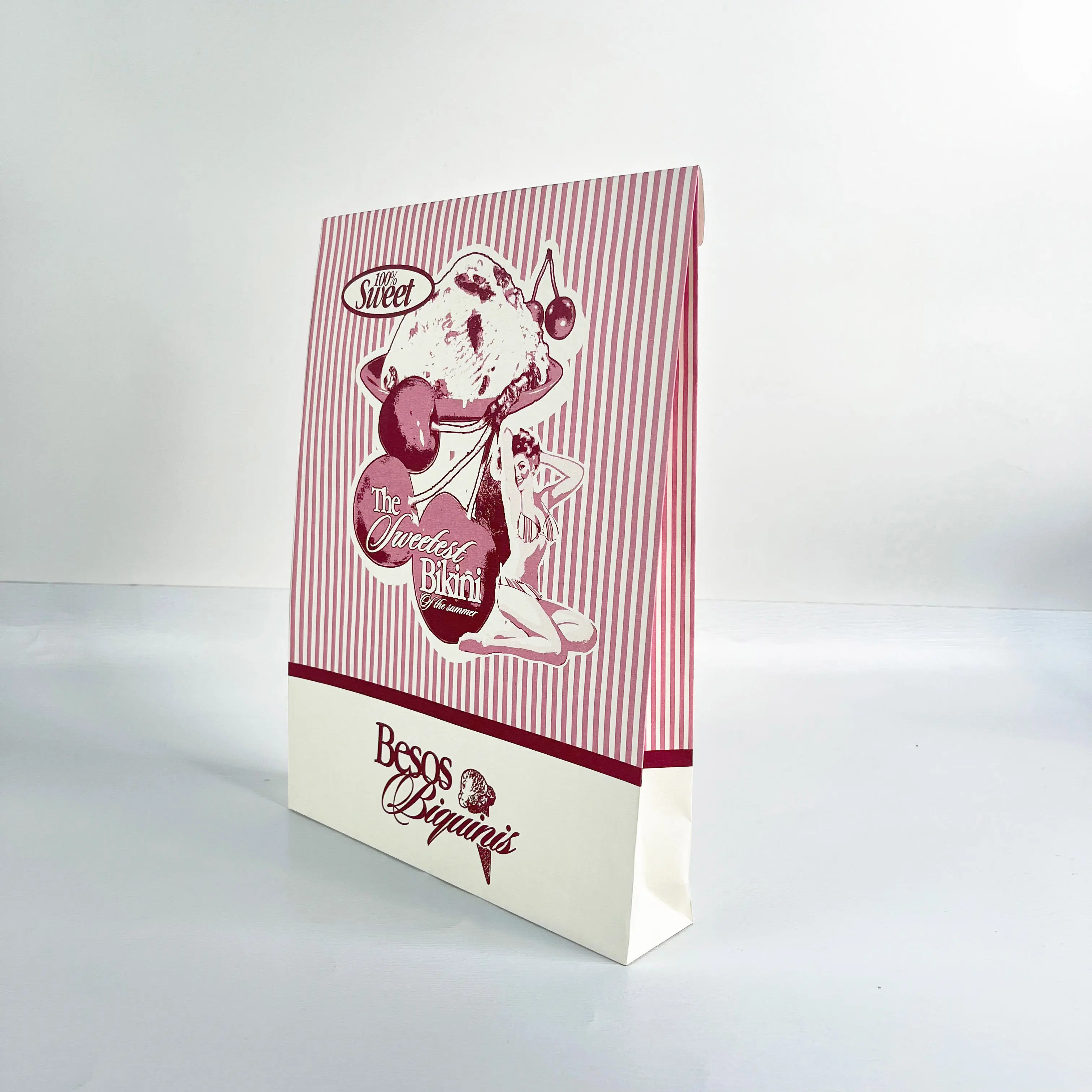 Customized logo white kraft shipping envelopes for clothing packaging