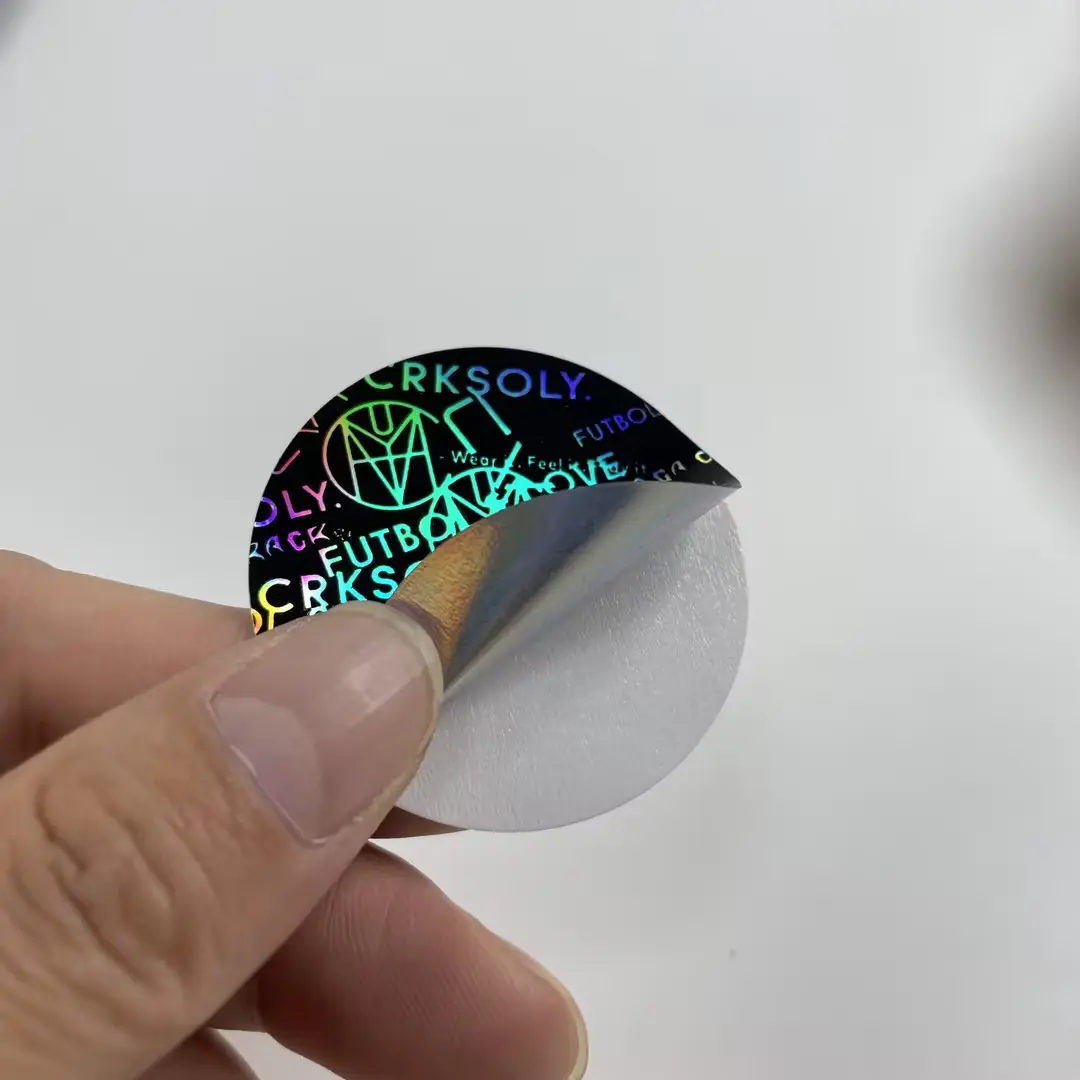 Luxury black laser printed sticker for paper envelope sealing