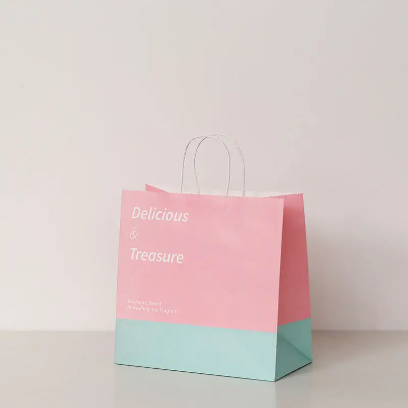 Best-Selling Paper Bag Packaging - Custom luxury boutique gift paper bags – Eastmoon detail pictures