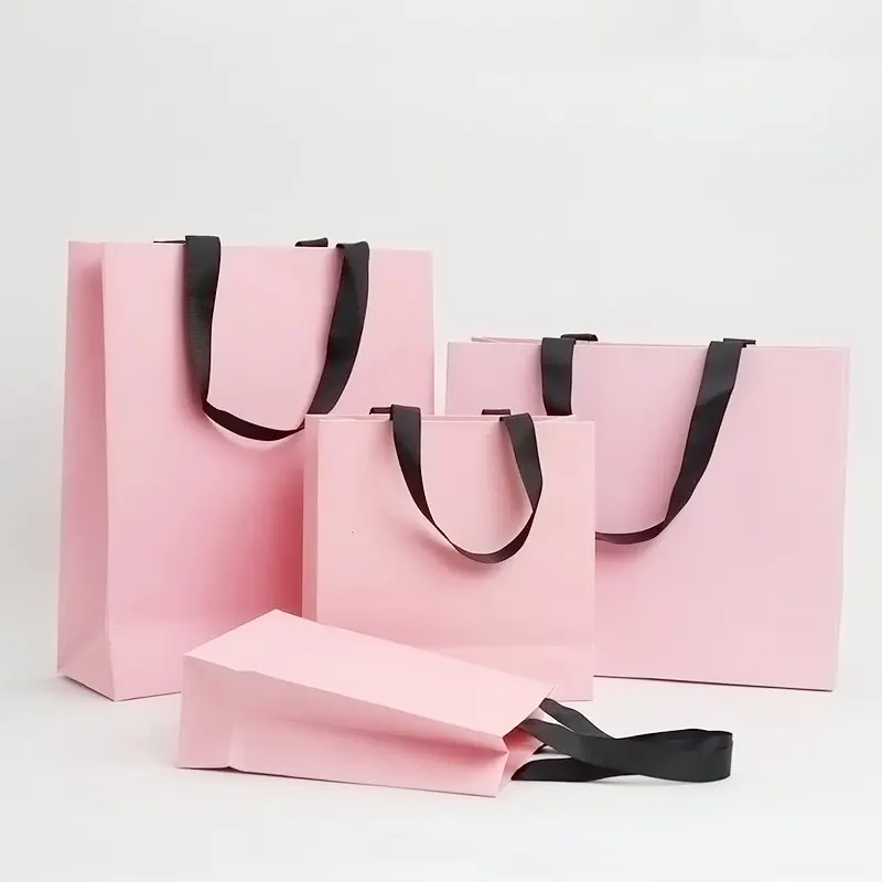Best-Selling Paper Bag Packaging - Custom luxury boutique gift paper bags – Eastmoon detail pictures